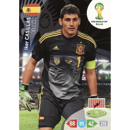 Adrenalyn XL World Cup 2014 Iker Casillas Spain
