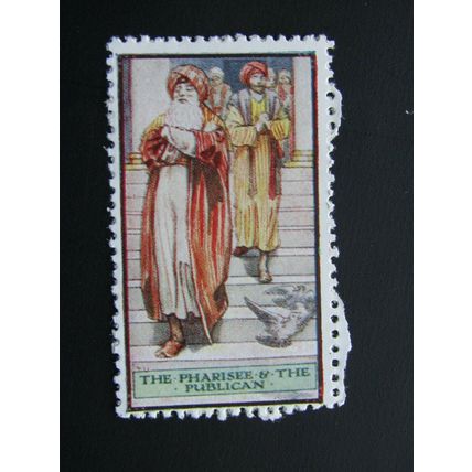 Gospel - Sunday School Religious Stamps - Faith Press Ect Variants (e36)