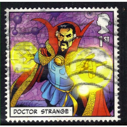 GB 2019 QE2 1st Marvel Comics ' Doctor Strange ' Used SG 4185 ( R997 )