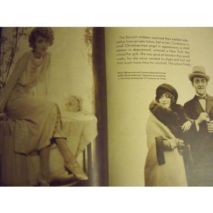 THE LIFE STORY OF CONSTANCE BENNETT 1930s MOVIE STAR RARE ILLUSTRATED FAN BIO