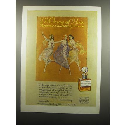 1920 D'Orsay Chevalier d'Orsay Perfume Advertisement