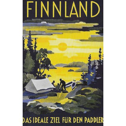 Finnland das Ideale Ziel fur den Paddler.