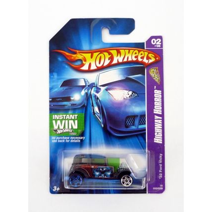 Hot Wheels '32 Ford Vicky 092/223 Highway Horror #2 of 5 Black Die-Cast Car 2007