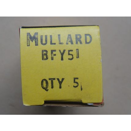 BFY51 x5 Boxed British Tungsram Semiconductors (SST) New Old Stock Transistor