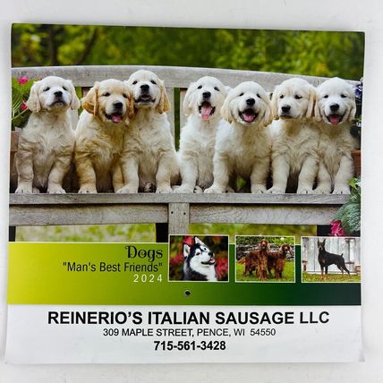 Reinerio's Italian Sausage LLC Pence Wisconsin Calendars