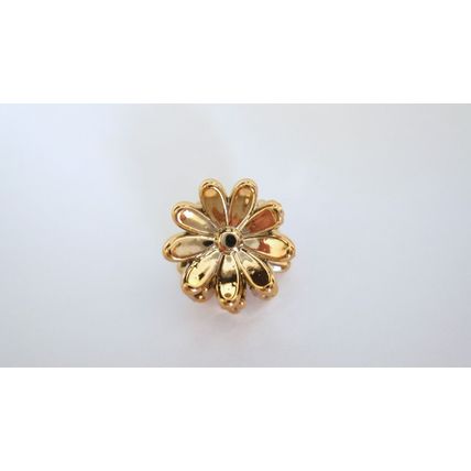 Micro mini extra tiny metalic colored daisy flower acrylic hair claw clip