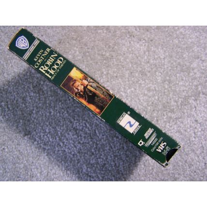 Robin Hood VHS Cassette with Kevin Costner - Prince of Thieves
