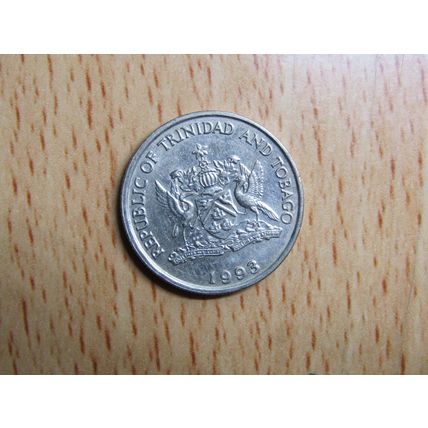 Trinidad & Tobago 1993 25 Cents Coin