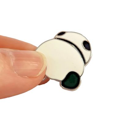 Panda Enamel Pin Badge Cartoon Style Lapel 2.1 cm X 2.3 cm Bear BA190
