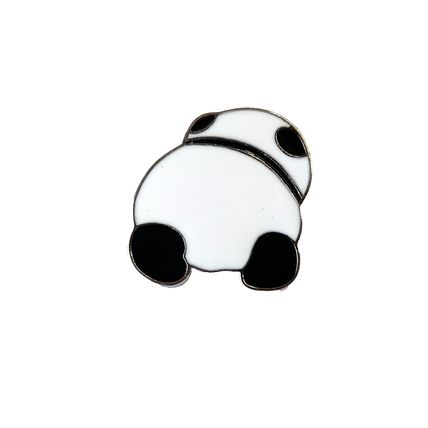 Panda Enamel Pin Badge Cartoon Style Lapel 2.1 cm X 2.3 cm Bear BA190