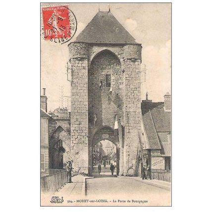 77 - Moret sur Loing - la porte de Bourgogne