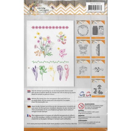 Precious Marieke. Spring Delight Stamp Set. Stamping Cardmaking Scrapbooking