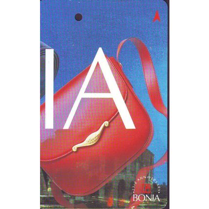 Bonia 23rd Anniversary S'pore Transitlink Train/Bus Card