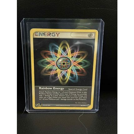 Rainbow Energy - 95/109 - Rare EX Ruby and Sapphire Pokemon Trading Card