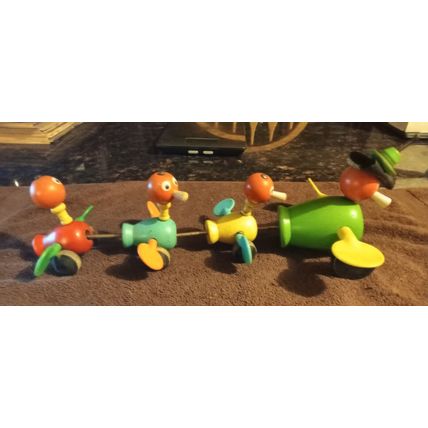 Old Vintage Original Fisher Price Gabby Goofies # 776 13 1/2" Long Working 1960