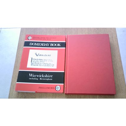 History From the Sources: Domesday Book: Warwickshire, Includes B'ham (H/B) 1976