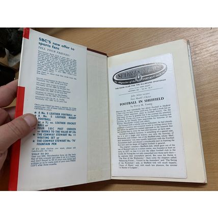 1964 "THE ENCYCLOPAEDIA OF CRICKET" M. GOLESWORTHY SPORTSMAN CLUB HB BOOK (P3)