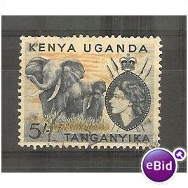 KUT.SG178 5s African Elephants.Fine Used.ns