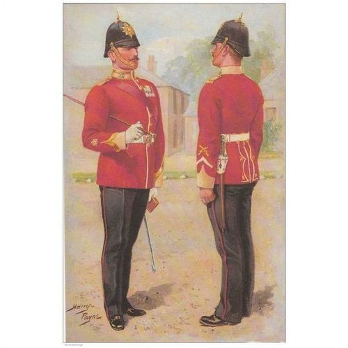 Reproduction Of Harry Payne The Duke Of Edinburgh's Wiltshire Regiment Uniform