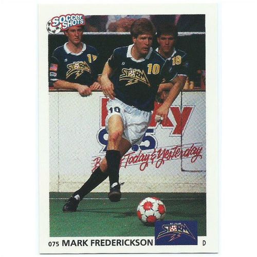 1991 Soccer Shots MSL - #075 - Mark Frederickson