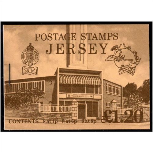 1979 SB 28 Jersey Stamp £1.20 Booklet COMPLETE PO Headquarters