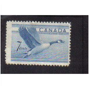 1952 canada goose 7c f/u sg443
