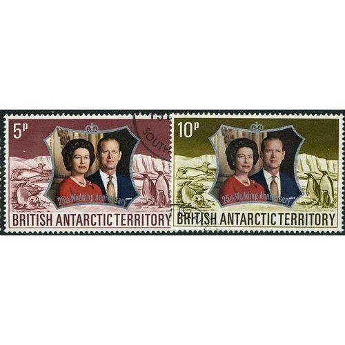 BRITISH 1972 SG 42/43 - fine used (o)