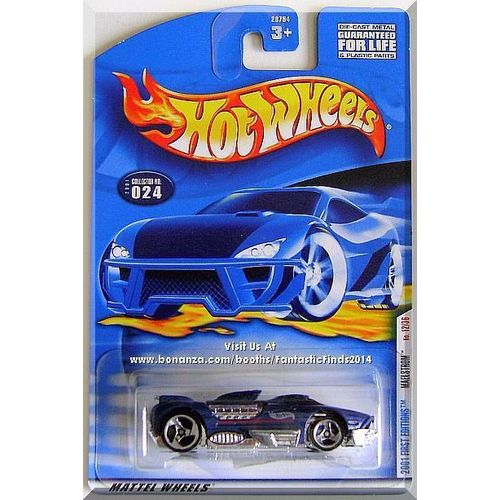 Hot Wheels - Maelstrom: 2001 First Editions #12/36 - Collector #024 *Blue*