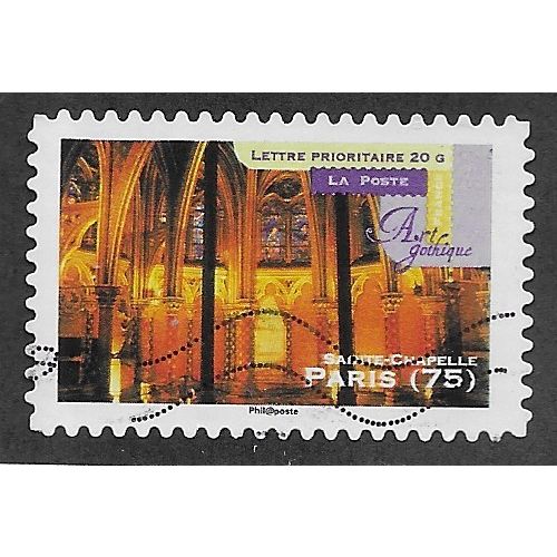 FRA 2011 (58c) 'GOTHIC ART - PARIS 75' FINE USED (EBID57-577)