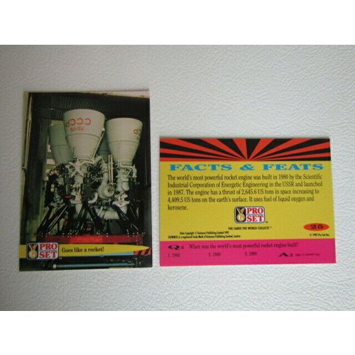 Pro Set 1992 Guinness Book of Records Trade Cards Card Variants (eb2)