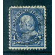 Used 264 1c Benjamin Franklin Fine M02791
