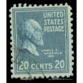 Used 825 20c James Garfield Fine M08065