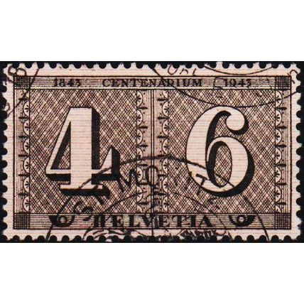 Switzerland. 1943 10c S.G.430 Used