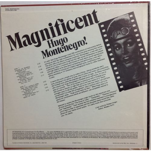 Matnificent by Hugo Montenegro - Pickwick SPC-3190 [vinyl LP]