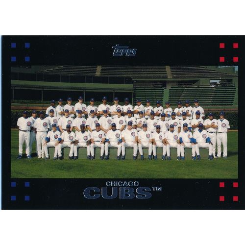 2007 Topps Baseball 347 Chicago Cubs