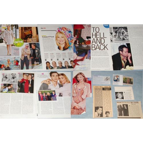 TATUM O NEAL 21x Clippings