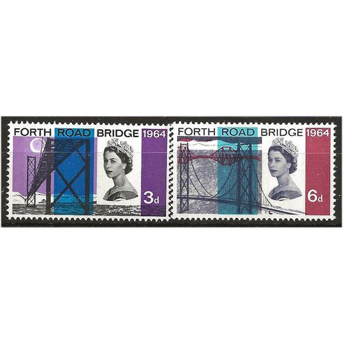 1964 FRB Phosphor Set SG659p-660p Light Mounted Mint. . ..