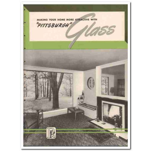 Pittsburgh Plate Glass Company 1947 Vintage Catalog Home Attractive