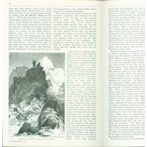 The Ascent of Mount Hayden, Grand Teton: 1872. Langford..1->29 lots of 10 copies