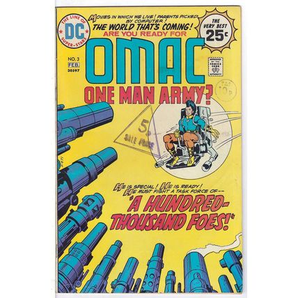Omac (Vol 1) One Man Army Corps # 003 VFN- RS004 AMERICAN COMICS