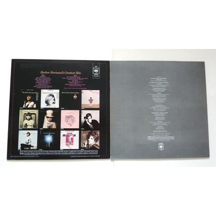 2 BARBRA STREISAND VINYL LPs - GREATEST HITS & GREATEST HITS VOLUME 2