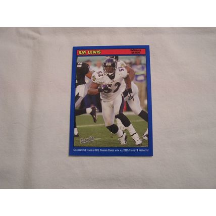Ray Lewis 2005 Bazooka BLUE NO. 52
