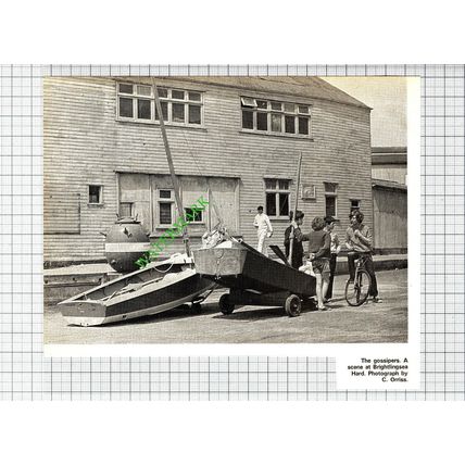 Brightlingsea Hard Essex - 1971 Cutting