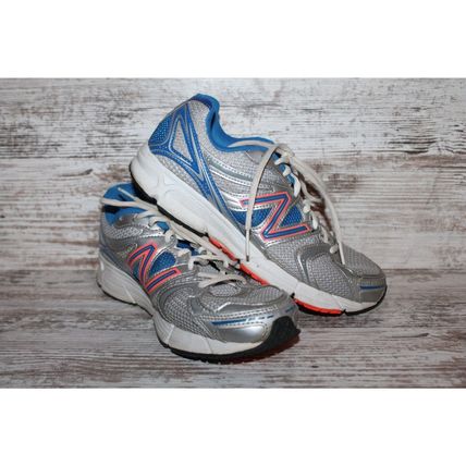 Women's Running Shoes Size 8 New Balance Athletic Shoes Grey Blue