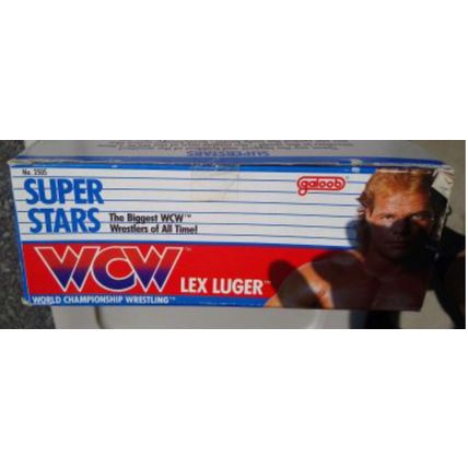 wcw wwf ljn hasbro galoob wrestling superstars 12" lex luger wrestling figure