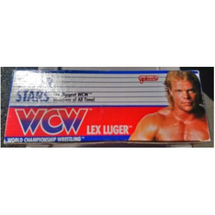 wcw wwf ljn hasbro galoob wrestling superstars 12" lex luger wrestling figure