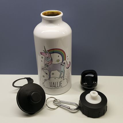 Unicorn Water Bottle For Hallie
