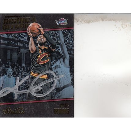 KYRIE IRVING 2017 AUTOGRAPHED DALLAS MAVERICKS ALL-STAR WORLD CHAMPION PLAYER