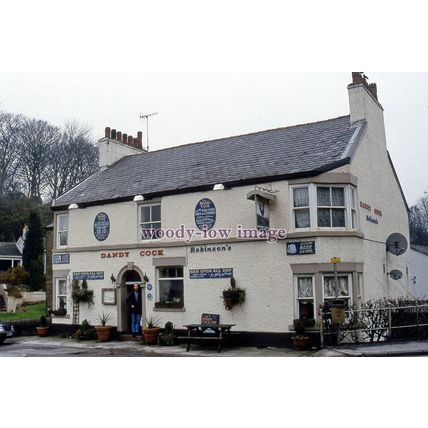 pu3341 - Cheshire - The Dandy Cock Pub in Disley, c1999 - print 6x4