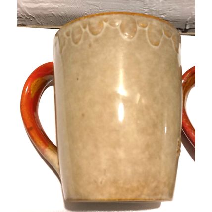 2 Snowman Christmas Mugs Ceramic 12 oz Holiday Hot Cocoa Coffee Tea Hot Cider
